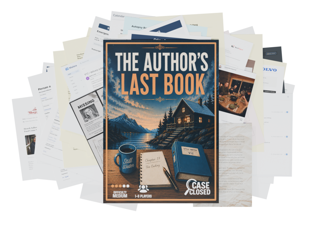 The Author's Last Book.